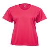 Badger Sport C2 Hot Pink Ladies XS Short Sleeve Wicking Tee view 1