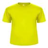 Badger Sport C2 Bright Yellow Youth Small Short Sleeve Wicking Tee view 1