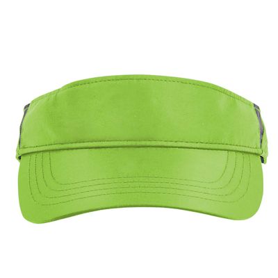 Ash City - Core 365 Adult Drive Performance Visor OS ACID GREEN/ CRBN