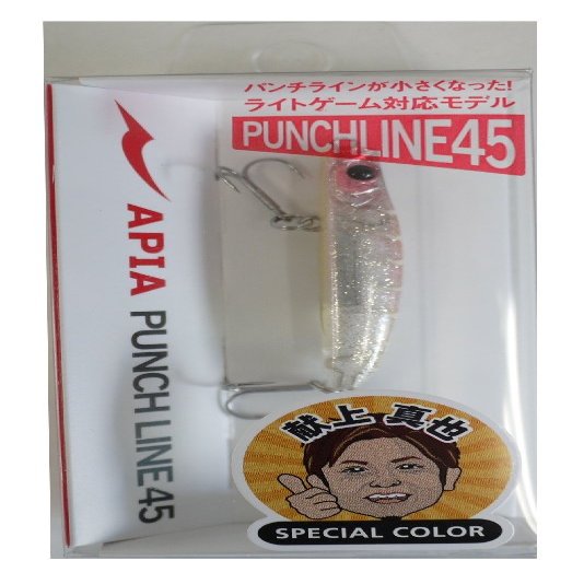 Apia Pencil Bait Punch Line 45, 1.8 inches (45 mm), 0.1 oz (3.4 g), KJ Guigo #07 Lure