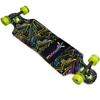 Authentic Sports & Toys Gmbh No Rules Neon ABEC 7 Longboard with Flashing Wheels view 2