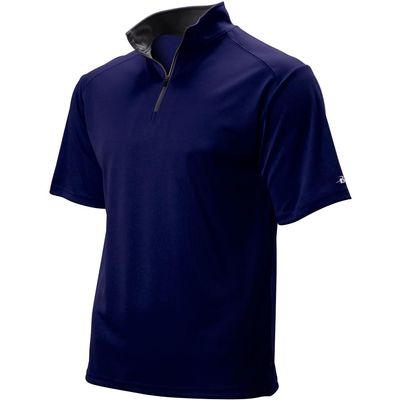 B-Core S/S 1/4 Zip Navy/Graphite Small