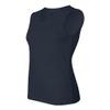 Badger Sport Navy Girls Small Girls Sleeveless Wicking view 2
