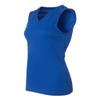 Badger Sport Royal Girls Medium Girls Sleeveless Wicking view 2