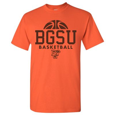 UGP Campus Apparel Bowling Green State University Falcons Basketball Hype Mens T-Shirt - 3X-Large - Orange