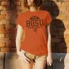UGP Campus Apparel Bowling Green State University Falcons Basketball Hype Mens T-Shirt - 3X-Large - Orange view 3