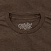 AandW Faded Logo Soft Touch Tee-xx-large Brown Heather view 3