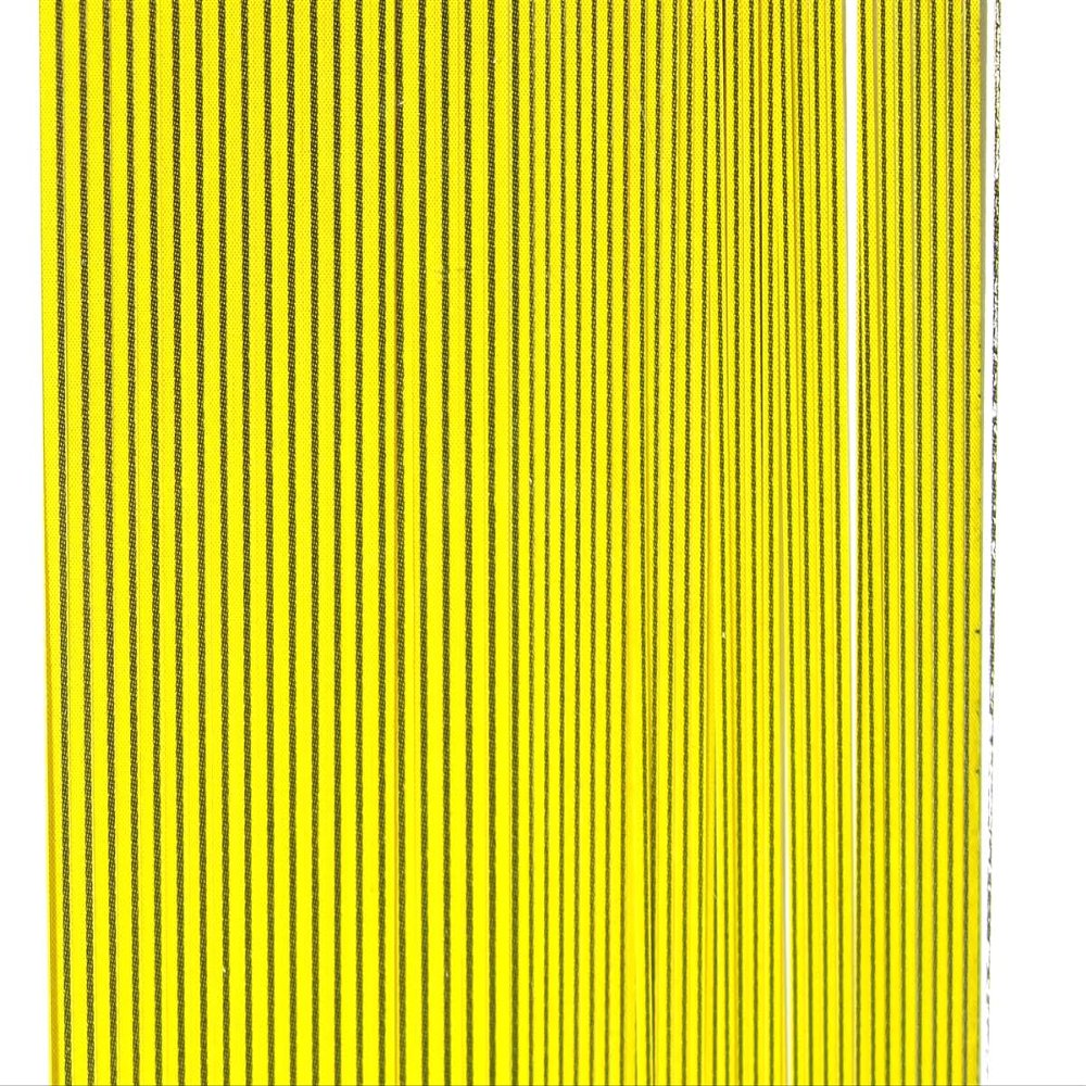 Hareline Fly Tying Synthetic Quill Body Wrap #366 Sulphur Yellow