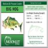 Big HOG (4-6wt) Medium All-Purpose Fly Leader - Dries/Streamer/Nymph (Quality Moonlit Furled Leader Made in The USA) view 2