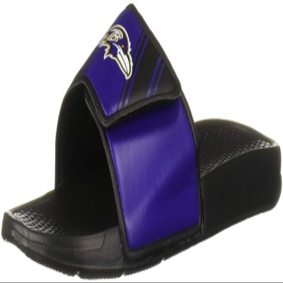 FOCO Baltimore Ravens NFL Mens Legacy Sport Slide - XL