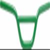 Big Roc Handle Bar, Green, 580 x 100mm x 22.2mm view 1