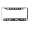 WinCraft West Point L363296 Inlaid Metal LIC Plate Frame view 1