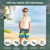Kanu Surf Little Boys Impact Quick Dry Beach Swim Trunk, Sprint Navy, Small (4) view 2