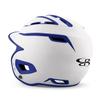 Boombah DEFCON Batting Helmet Sleek Profile White/Royal Blue - Size Senior 7" - 7 3/4" view 3
