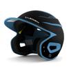 Boombah DEFCON Batting Helmet Sleek Profile Black/Columbia Blue - Size Junior 6 1/4" - 7" view 1
