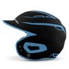 Boombah DEFCON Batting Helmet Sleek Profile Black/Columbia Blue - Size Junior 6 1/4" - 7" view 2