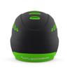 Boombah DEFCON Batting Helmet Black/Lime Green - Size Senior 7" - 7 3/4" view 4