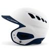 Boombah DEFCON Batting Helmet White/Navy - Size Junior 6 1/4" - 7" view 2