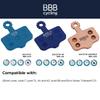 BBB Cycling BBS-441T DiscStop Organic Good Performance Bike Disc Brake Pad for RAM Level, Level T/TL, SRAM XX and SRAM XO, Avid DB and Elixir Series, 1 Pair (2 Pieces) view 2