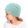 C.C Hatsandscarf CC Exclusives Solid Ribbed Children Beanie (YJ-847-KIDS) (Mint) view 1