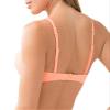 Smart & Sexy Women's Swim Secret Convertible Push-up Bikini Top, Peach Luster, 34D view 2