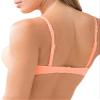 Smart & Sexy Women's Swim Secret Convertible Push-up Bikini Top, Peach Luster, 34D view 3
