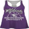 NCAA Northwestern Wildcats Nelly Tank, Medium, Purple view 1