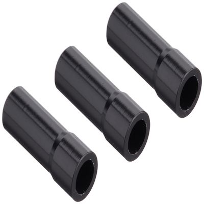 Alligator LY-HPA09-1-S/4mm Outer Cap for Shifting, Pack of 3, Black [Parallel Import]