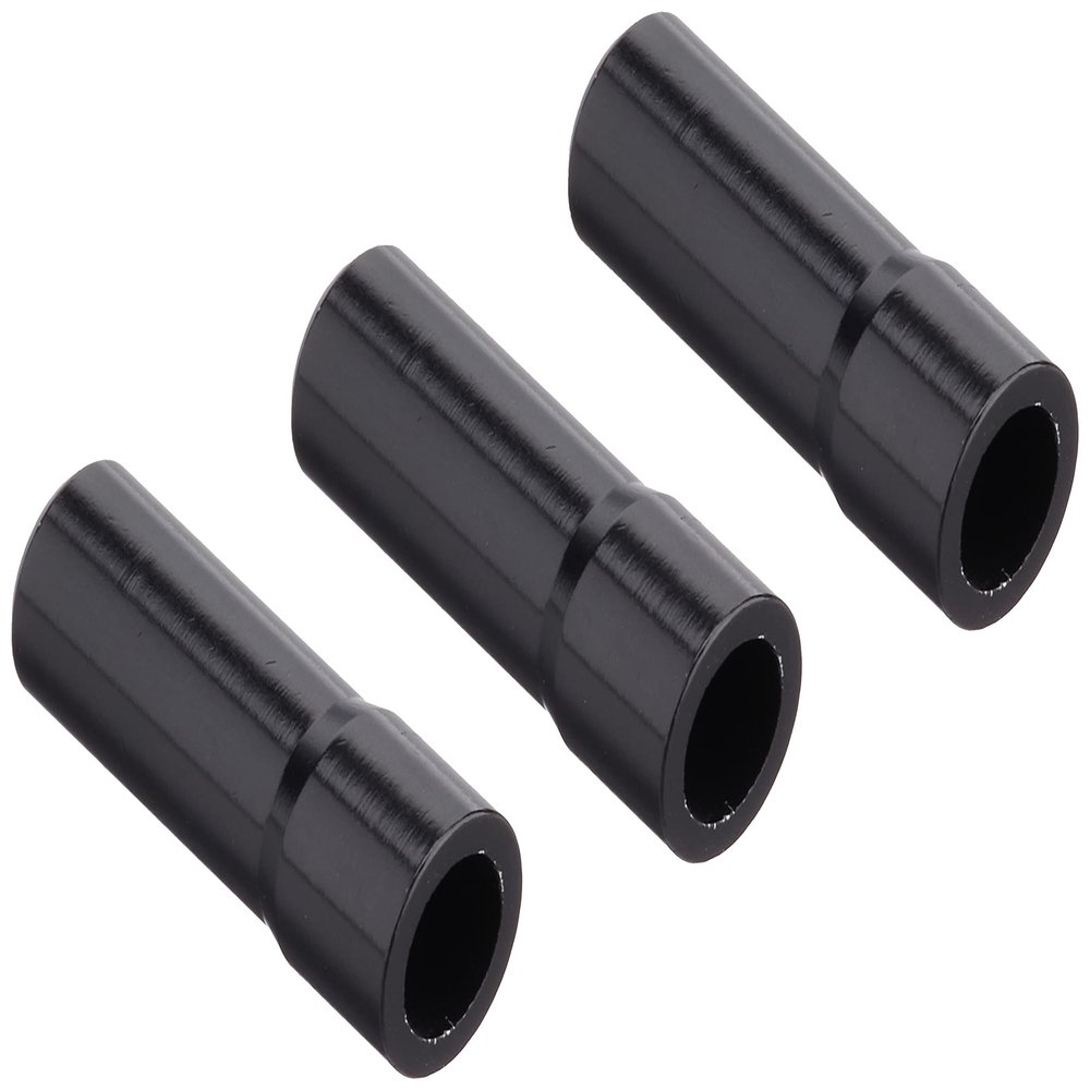 Alligator LY-HPA09-1-S/4mm Outer Cap for Shifting, Pack of 3, Black [Parallel Import]