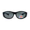 JuicyOrange Kid's Polarized Fitover Sunglasses Over the Glasses Shades for Boys Girls (black, 49) view 2