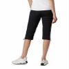 Columbia Women's Saturday Trail II Knee Pant, Water & Stain Resistant Black view 2