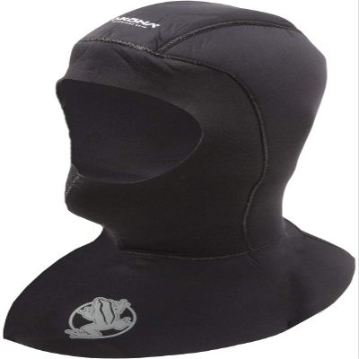 AKONA Wetsuit Hood Multi-Thickness 5/3MM with Flow Vent to Eliminate trapped air - Medium