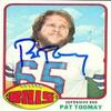 Sports Memorabilia Autograph Warehouse 69483 Pat Toomay Autographed Football Card Buffalo Bills 1976 Topps No. 94 view 1
