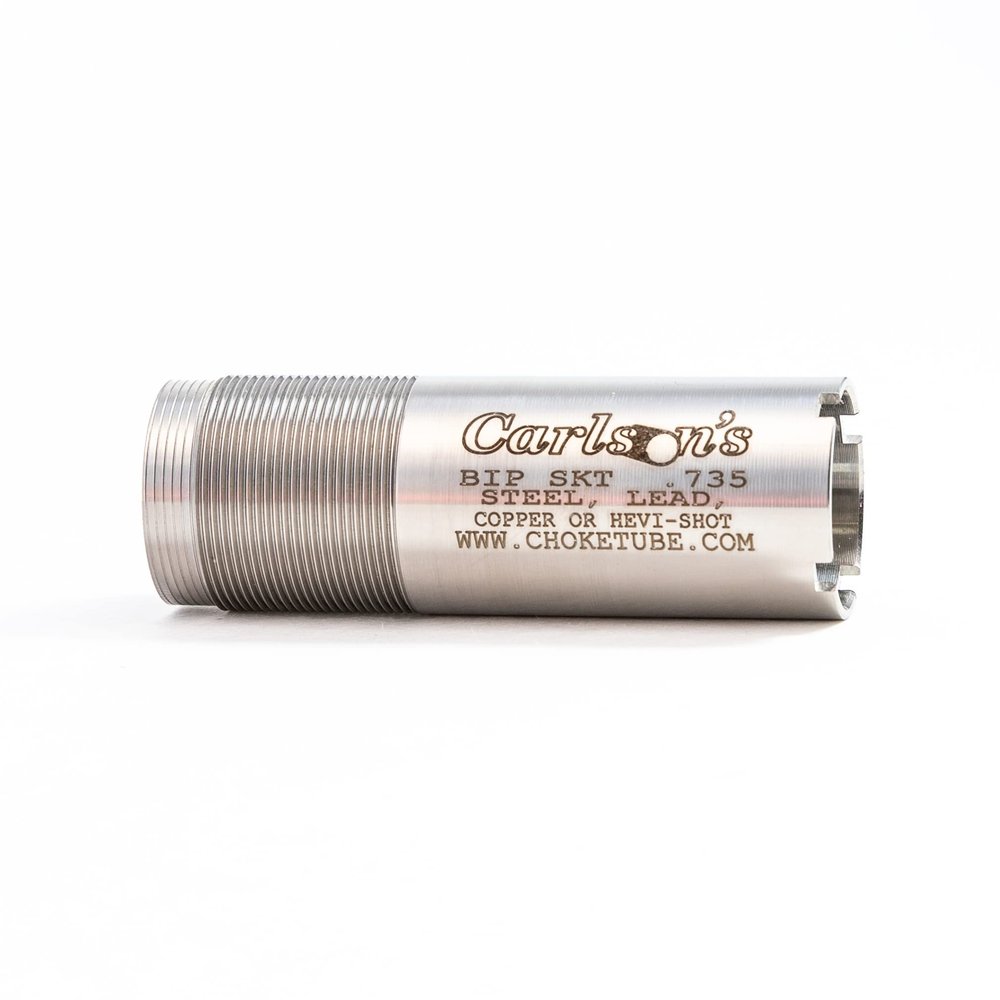Carlson's Choke Tubes 12 Gauge for Browning Invector Plus [ Skeet | 0.735 Diameter ] Stainless Steel | Flush Mount Replacement Choke Tube | Made in USA