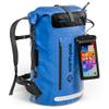 Earth Pak Waterproof Backpack - Heavy Duty Hiking Backpack - Roll-Top Closure Bag - Cushioned Dry Bag Waterproof Phone Case view 1