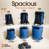 Earth Pak Waterproof Backpack - Heavy Duty Hiking Backpack - Roll-Top Closure Bag - Cushioned Dry Bag Waterproof Phone Case view 2