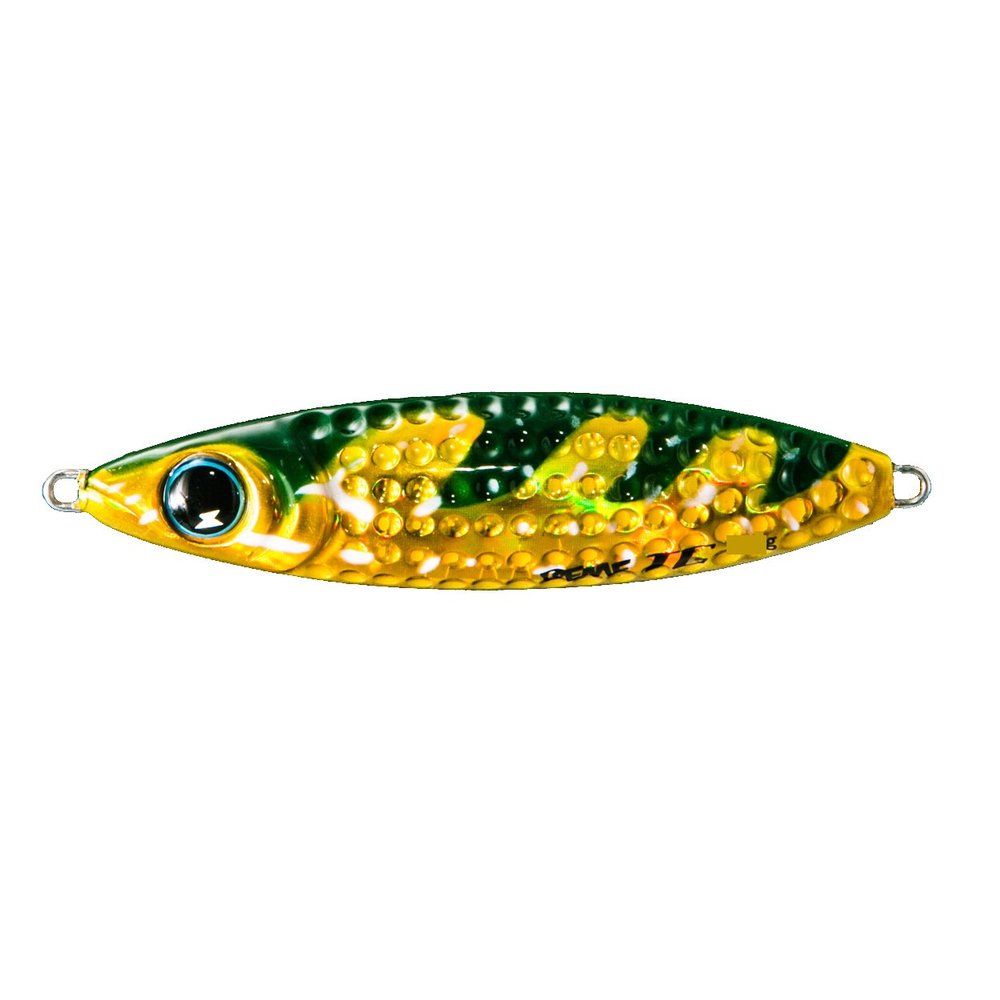 DRANCKRAZY Deme TG Metal Jig Lure #15: Green Cue, 4.4 oz (125 g)