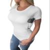 AC UNDERCOVER Women's Concealment Scoop Neck T-Shirt Holster (White, X-Large) view 2