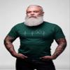 Irish Heartbeat - Irish Pride St Patricks Day Shirt for Men - F/Navy-2X view 2