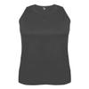 Badger Sport Graphite Ladies 2X Athletic Sleeveless Wicking Tank Top view 1