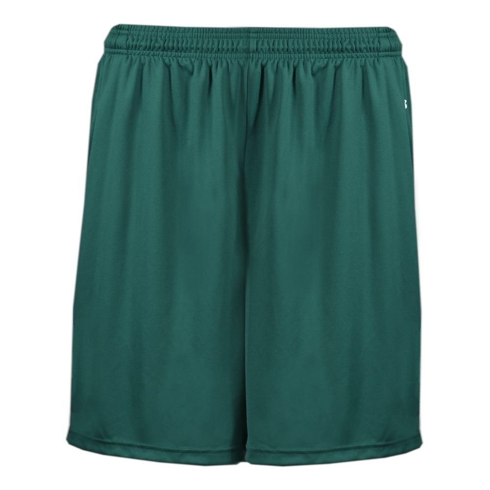 Badger Sport Forest 7" Youth Medium Athletic B-Core Pocketed Shorts