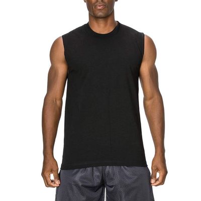 PRO 5 Mens Muscle Tank Top, X-Large, Black
