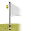GARD & ROCK Multisport Telescopic Posts in Aluminum - Quick Fixation System - Badminton, Tennis, Volleyball, Anchoring Base Not Included! - Turn Your Space into a Sports Field in a Flash! view 1
