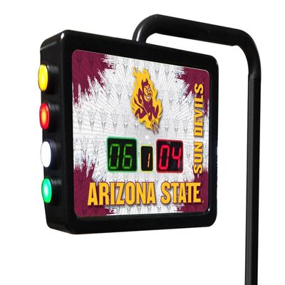 Holland Bar Stool Co. Arizona State Electronic Shuffleboard Scoring Unit - Officially Licensed with Sparky Logo