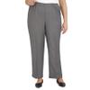 Alfred Dunner Womens Plus-Size Solid Medium Pant, Grey, 26 view 1