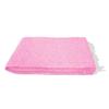 Open Road Goods Handmade Solid Color Yoga Blanket - Thick Mexican Blanket or Throw - Made for Yoga! (Pink Blanket) view 1