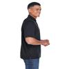Ash City - Core 365 Men's Origin Performance Piqu Polo with Pocket L BLACK view 2