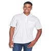 Ash City - Core 365 Men's Origin Performance Piqu Polo with Pocket S WHITE view 1