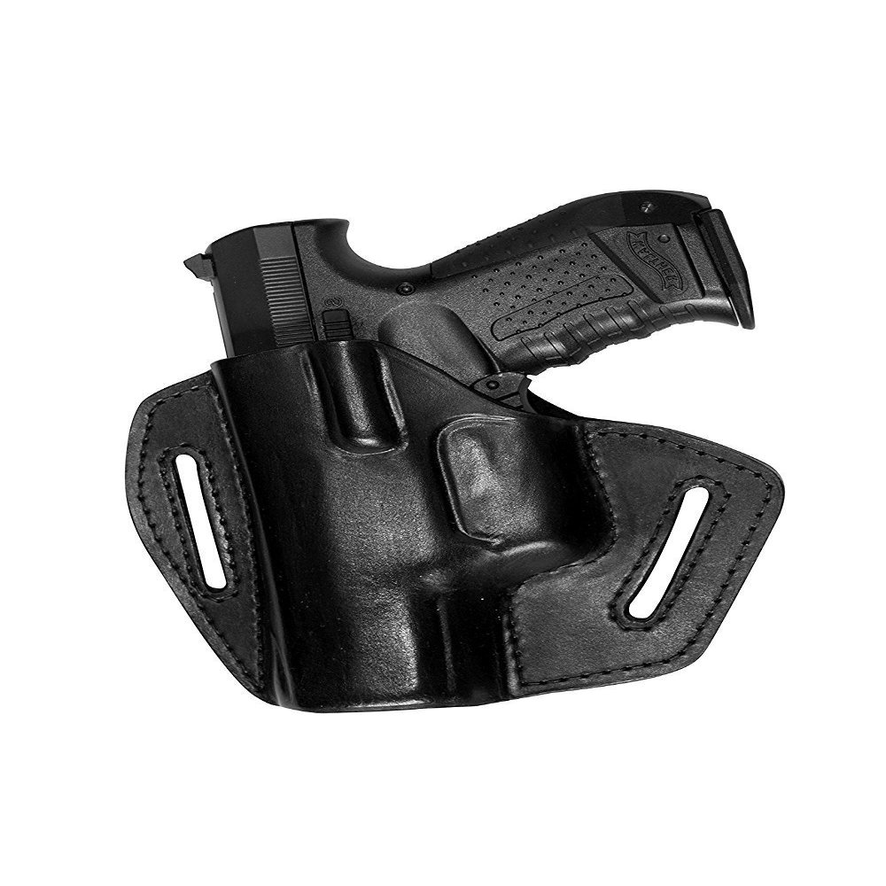 VlaMiTex UXLi Leather Holster fits SFP9 HK USP Heckler & Koch P6 HK P8 P10 45 VP9 VP40 Left-Handed Black