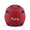 Boombah DEFCON Batting Helmet Sleek Profile Red/Royal Blue - Size Senior 7" - 7 3/4" view 4